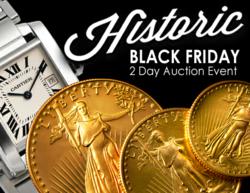 Luxury Watches, Gold Coins & Antiques featured in Black Friday Auction